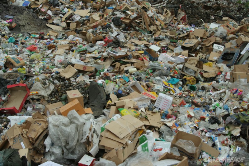 Этапы переработки мусора