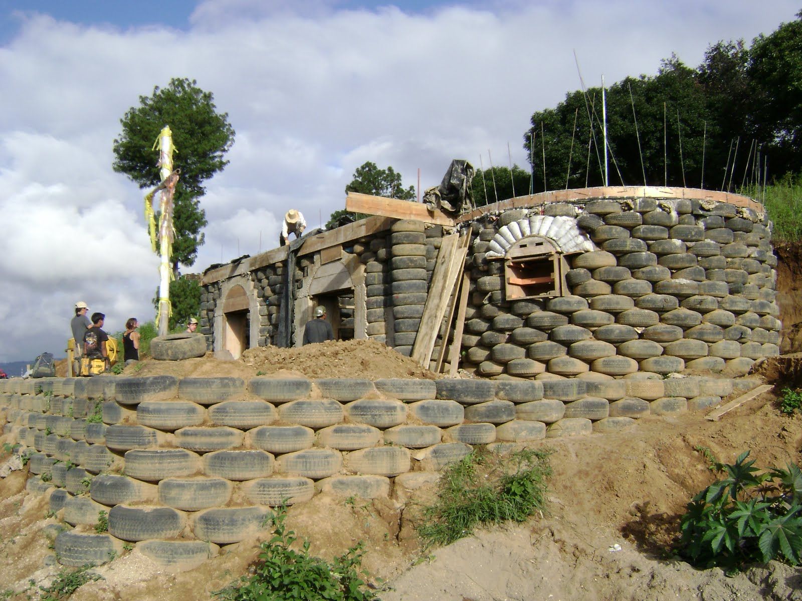 Earthship технология строительства